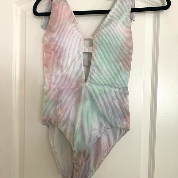 Brand new Soluna swimsuit one piece punk tie dye size S - Picture 4 of 6